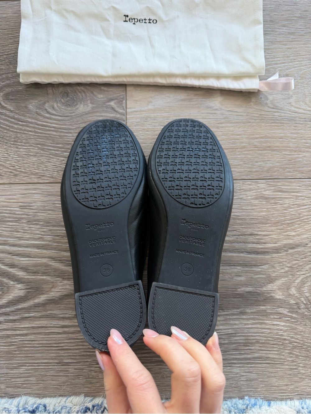 NEW Repetto Camille Ballet Flats 36EU (Rubber Sole) - Picture 5 of 6